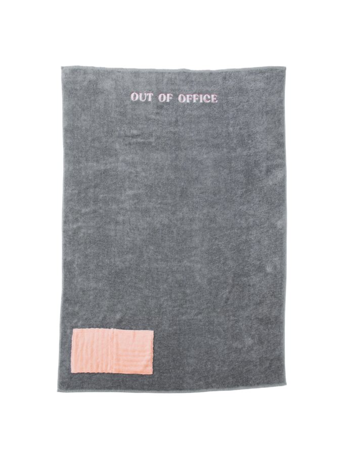 Beach towel with pockets